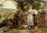George Goodwin Kilburne A Peaceful Read painting